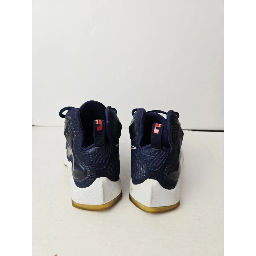 Nike Youth‎ LeBron 13 USA Midnight Navy Basketball Shoes Size 4Y